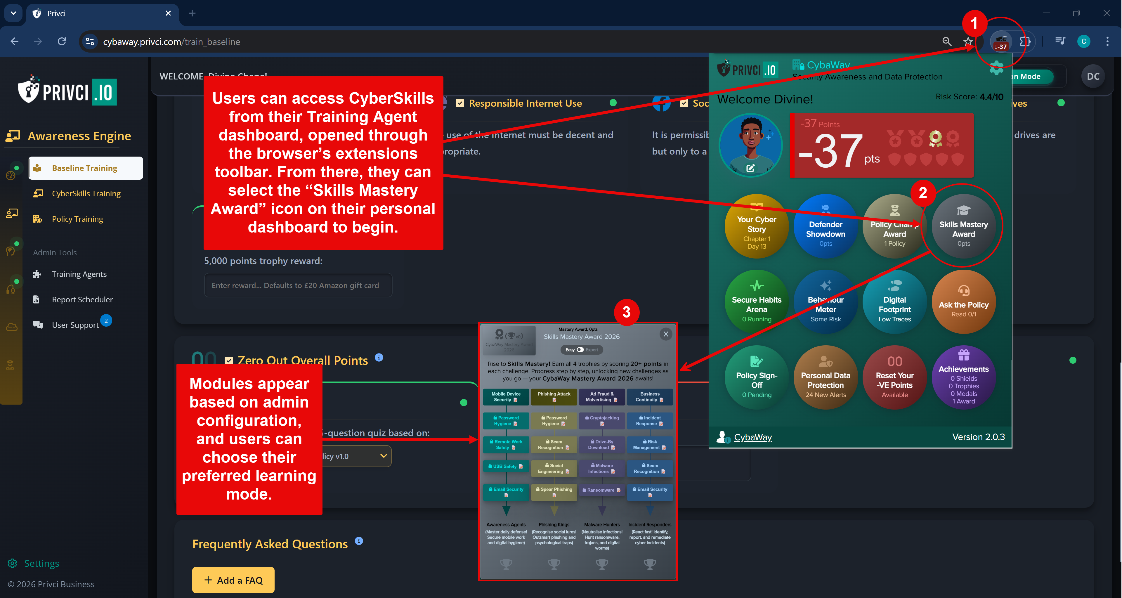 CyberSkills Training Agent